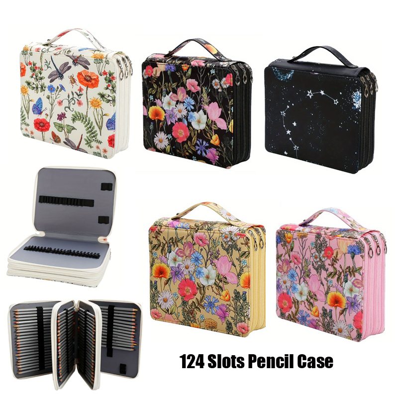 Stationery Supplier - 124 Slots Pencil Case School Pencilcase