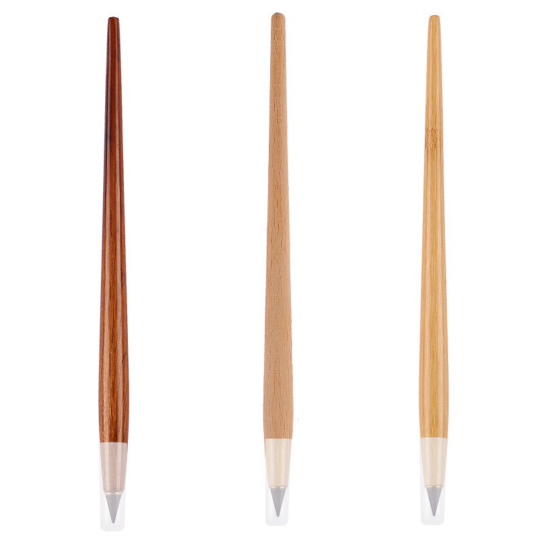 Office Stationery And Supply - Wooden Eternal Pencil No Sharpening Unbreakable