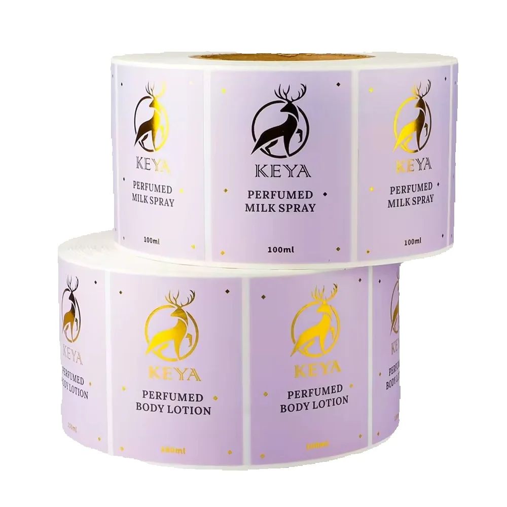 Sticker Label Roll - Custom Biodegradable Shampoo Labels | Waterproof