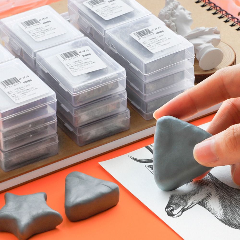 Rubber Eraser Kneaded - 4Pcs Soft Sketching Erasers Moldable Plasticization