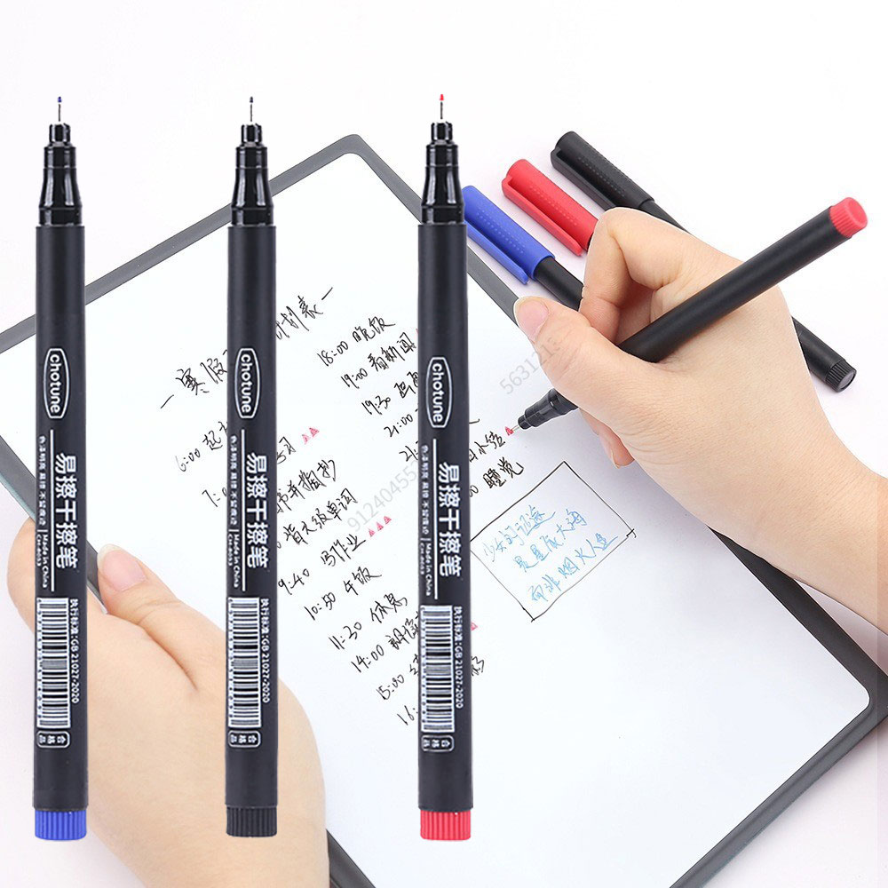 Whiteboard Marker Set - 1/3PCS 0.5mm Dry Erase Art Markers