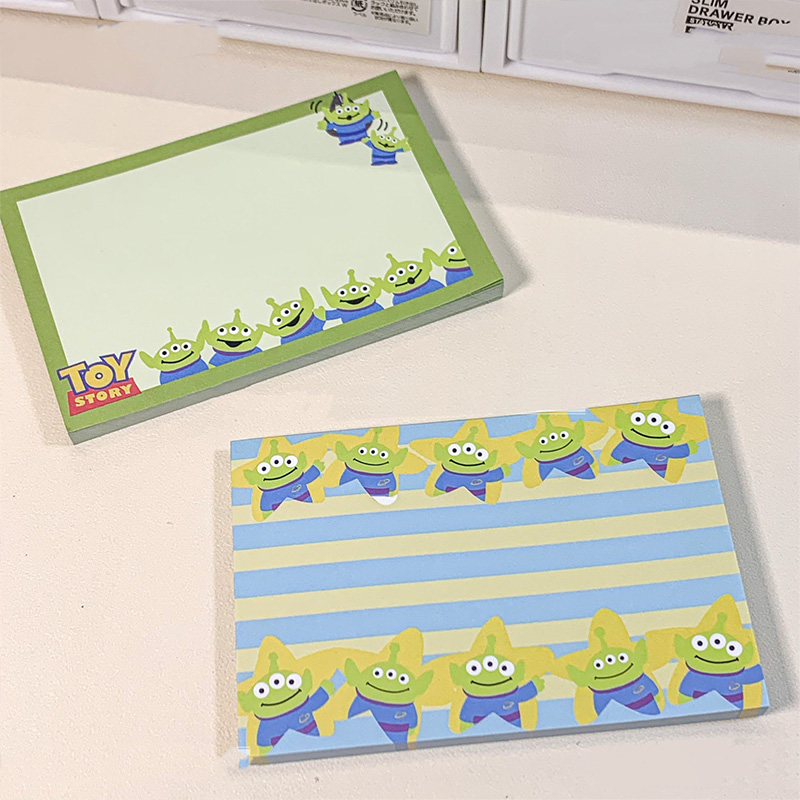 Stationery Office - Disney Toy Story Alien Notepad Cartoon