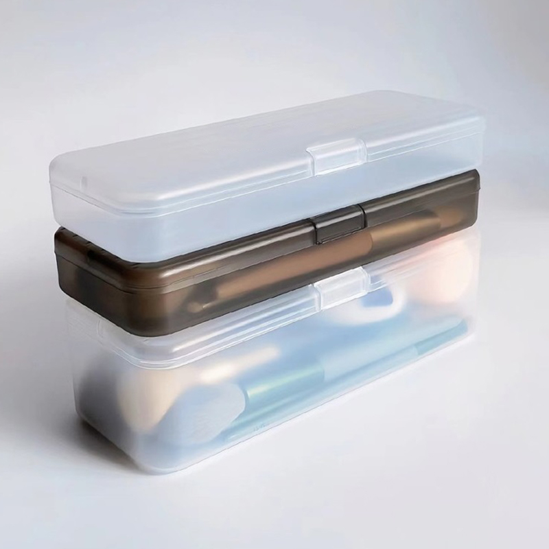 Stationery Supplier - 1PC Transparent Plastic Cosmetic Storage Box