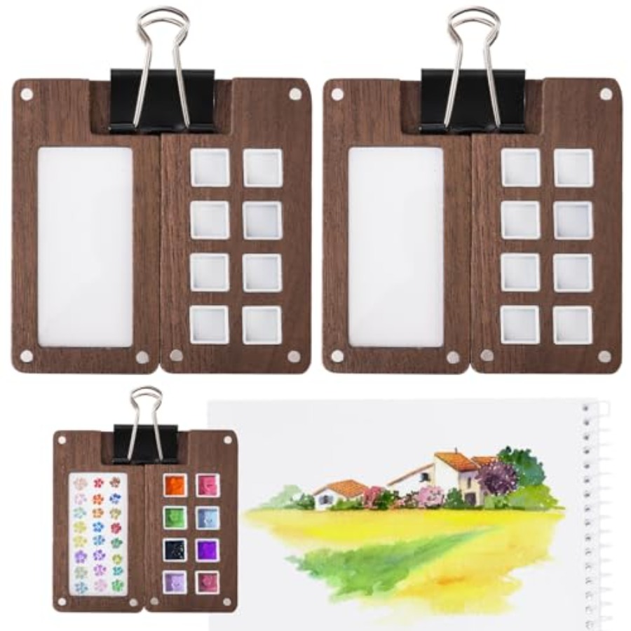 Paperclip Magnetic Set - Set of 2 Portable Sketchbook Palette,