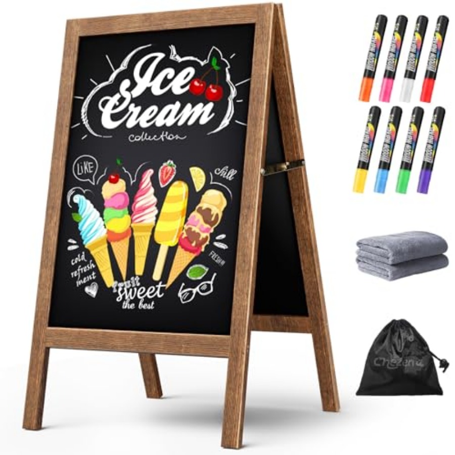 Whiteboard Marker Set - A Frame Chalkboard Sign, 40