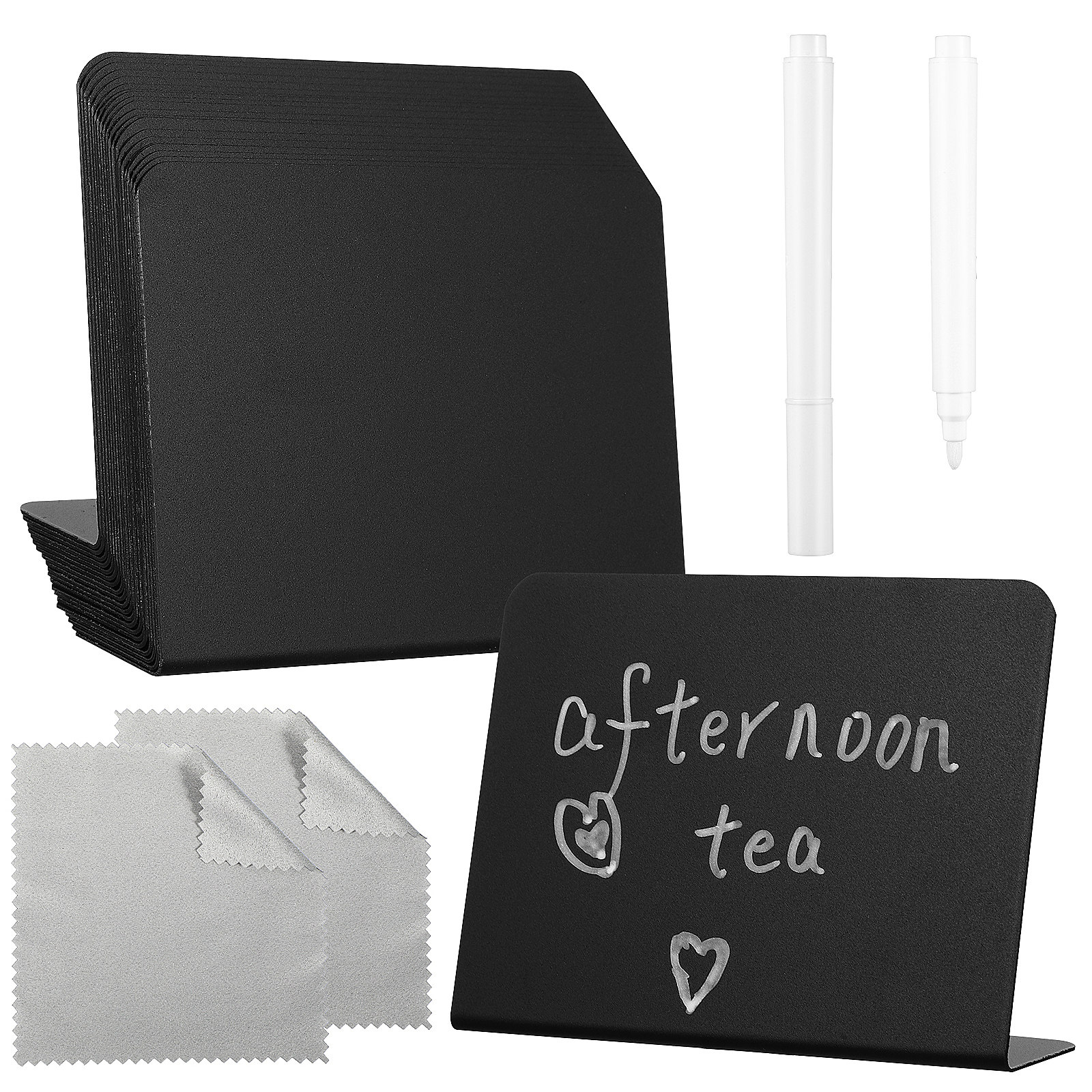 Whiteboard Marker Set - 1Set Mini Chalkboard Signs Set Small