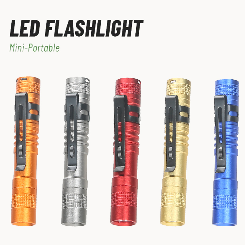 Stationery Supply - Portable Mini LED Pen Flashlight with