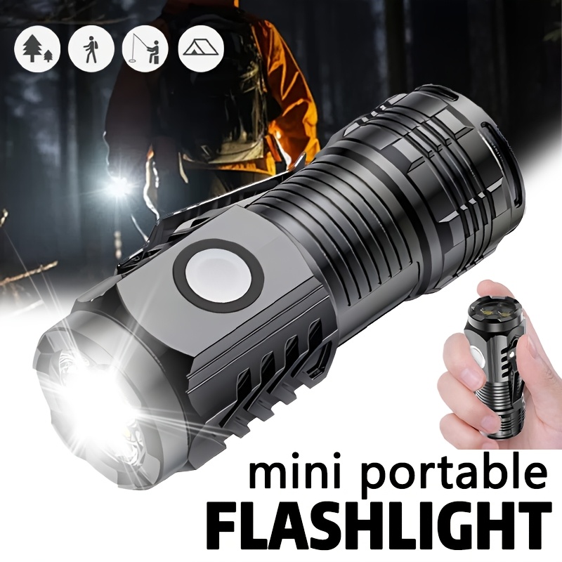 Stationery Supply - Mini 3LED Flashlight With Pen Clip，Night