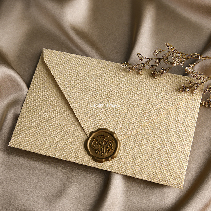 Letter Envelope Kraft - Kraft Paper European Court Style Retro