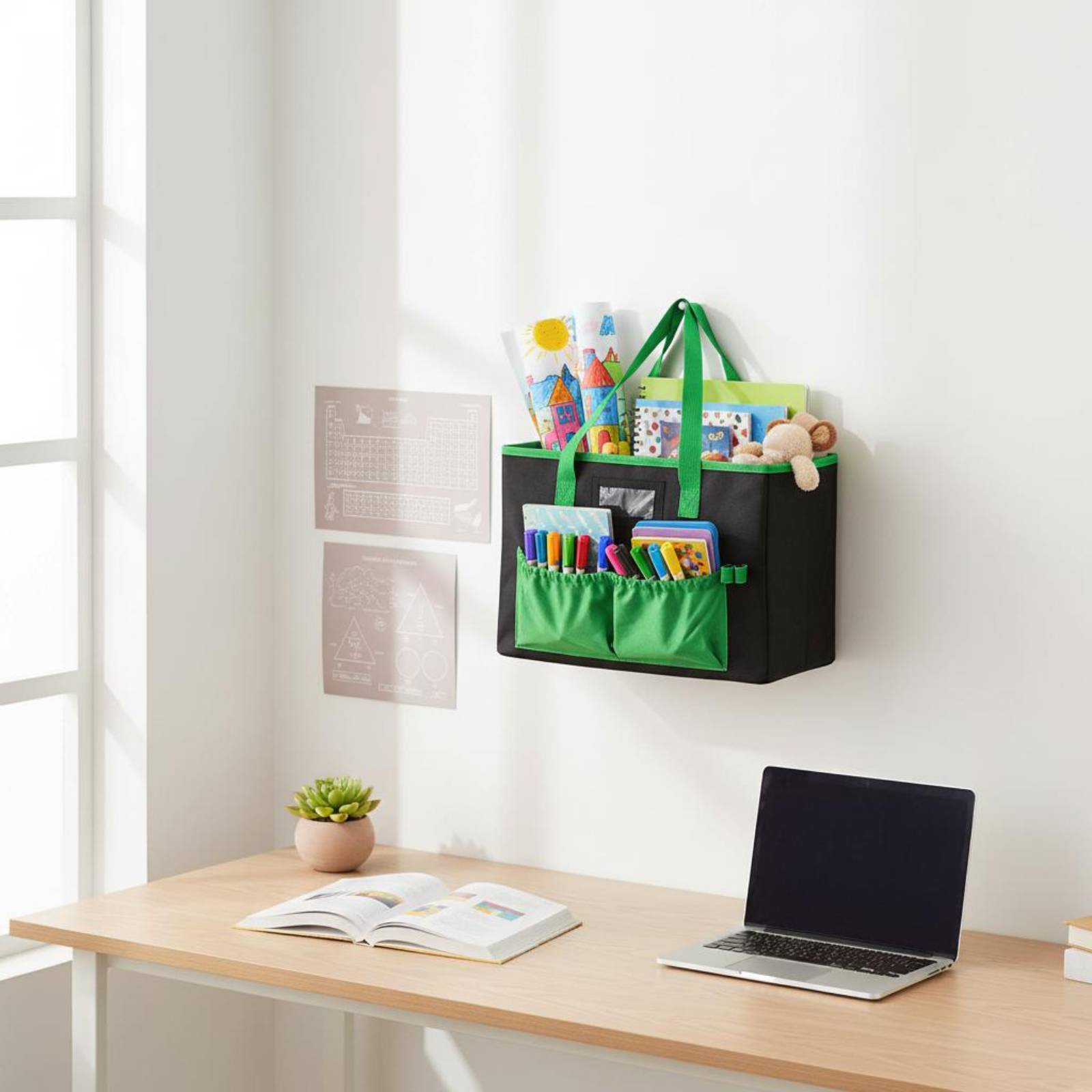 File Folder Hanging - Foldable File Folder Tote Sturdy Duty