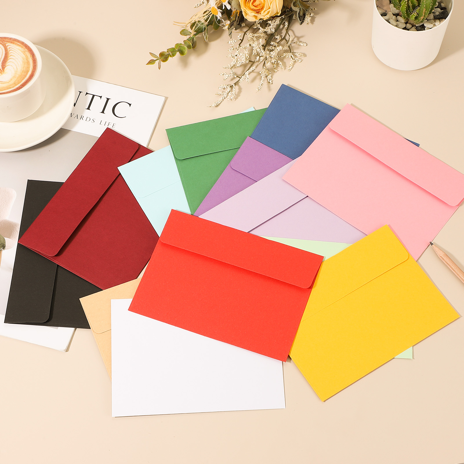 Letter Envelope Kraft - 24Pcs A2 Envelopes Self Seal 110gsm