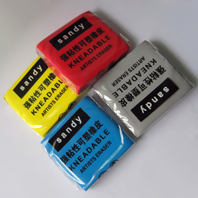 Rubber Eraser Kneaded - Kneadable Rubber Pastel Sketch Drawing Art