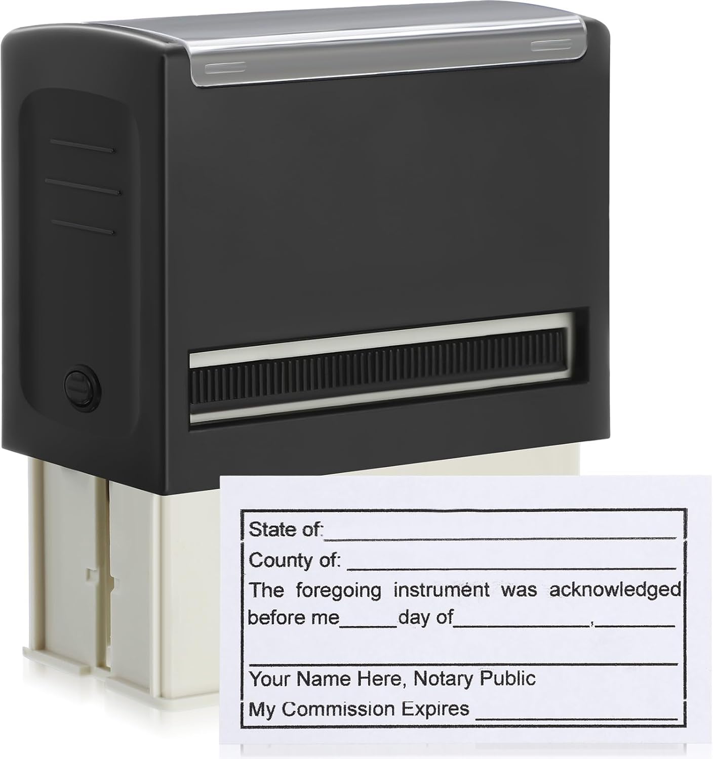 Self Inking Stamp - Self-Inking Notary Stamp for Sworn &