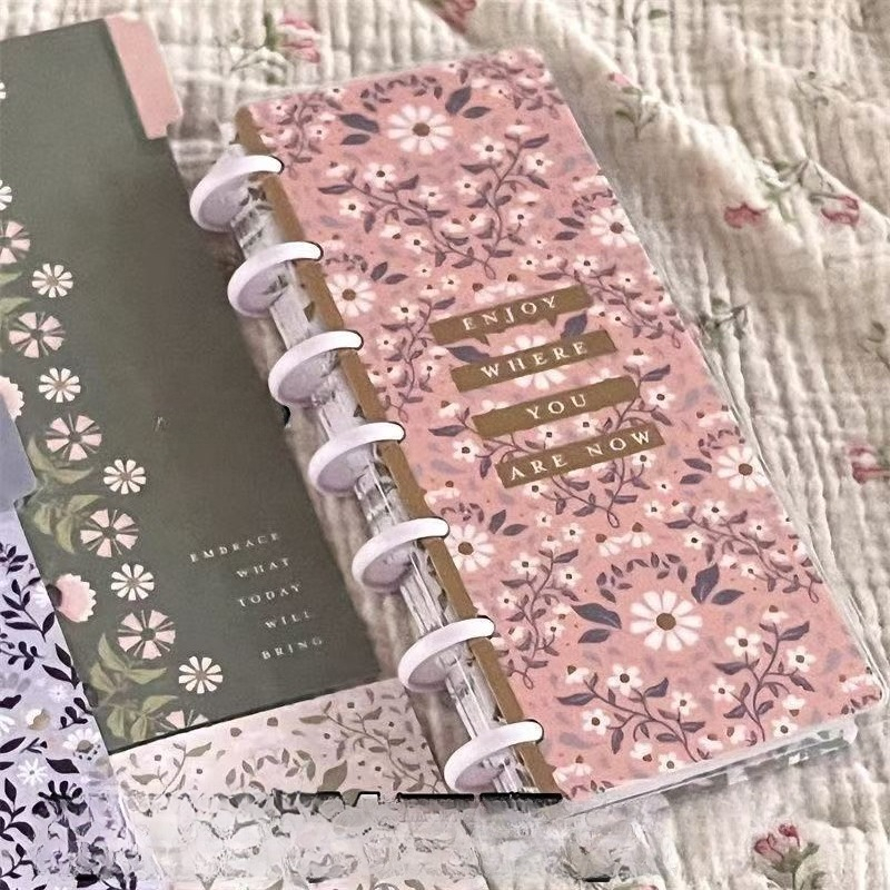 Planner Weekly Budget - Slim Type Mushroom Hole Loose Leaf