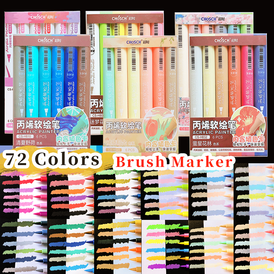 Highlighter Set Pastel - art supplies Aesthetic kawaii stationery Colored