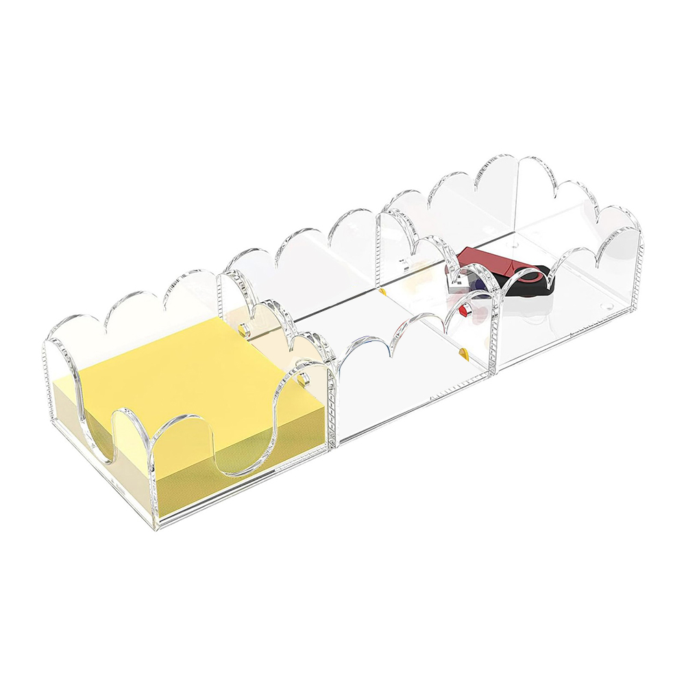 Paperclip Magnetic Set - Magnetic 3-in-1 Acrylic Sticky Note Holder: