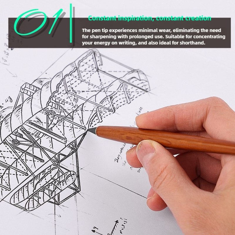 Wooden Eternal Pencil No Sharp – Office Stationery And Supply Bewertung und Preis