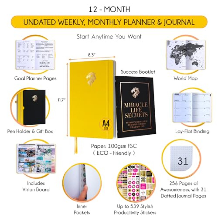 Life Planner - Undated Daily W – Planner Weekly Budget Bewertung und Preis