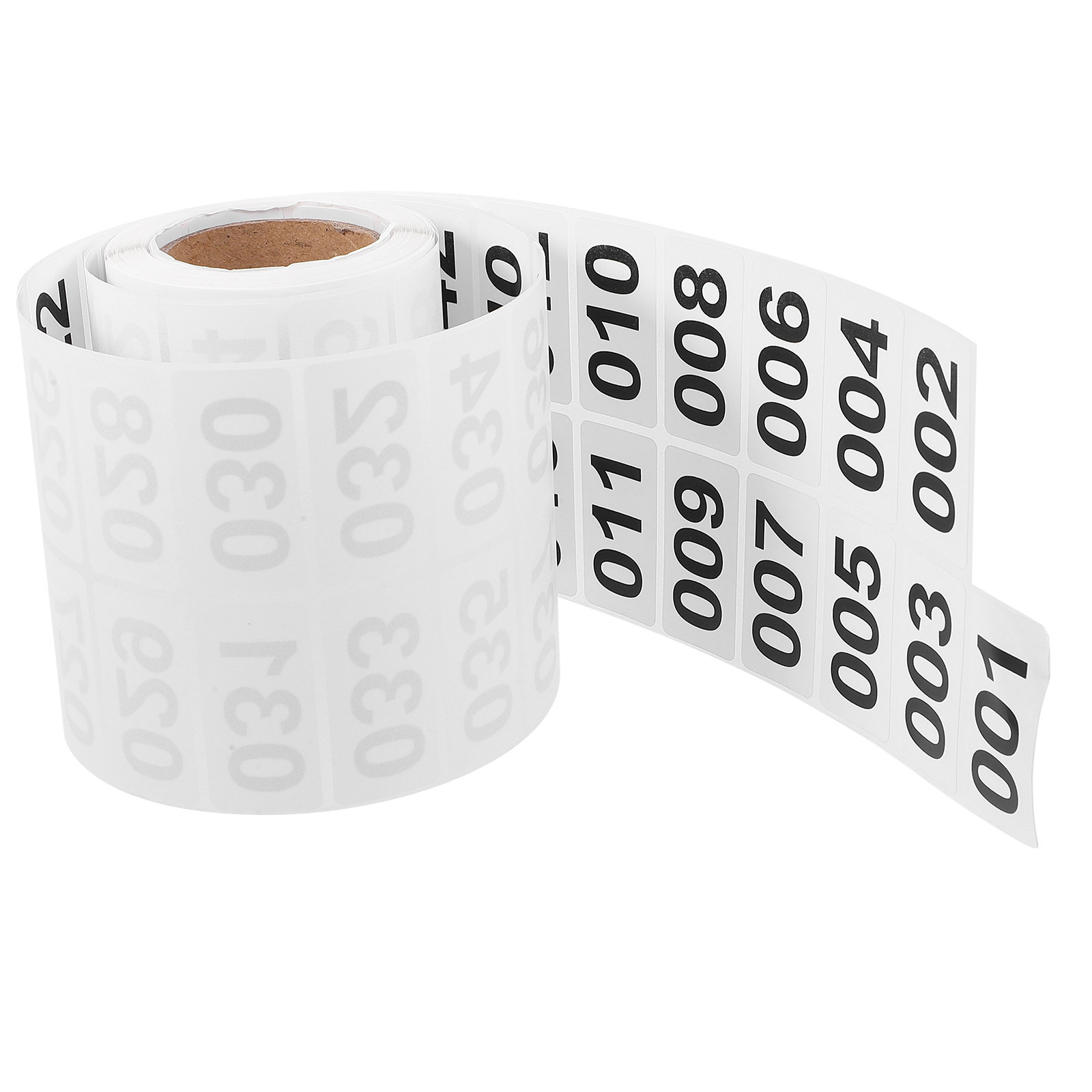 1 Roll Number Stickers Simple  – Sticker Label Roll Bewertung und Preis