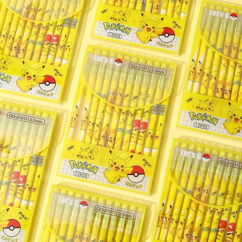 12Pcs Pokemon Pikachu Erasable – Office Supply Office Stationery Items Bewertung und Preis