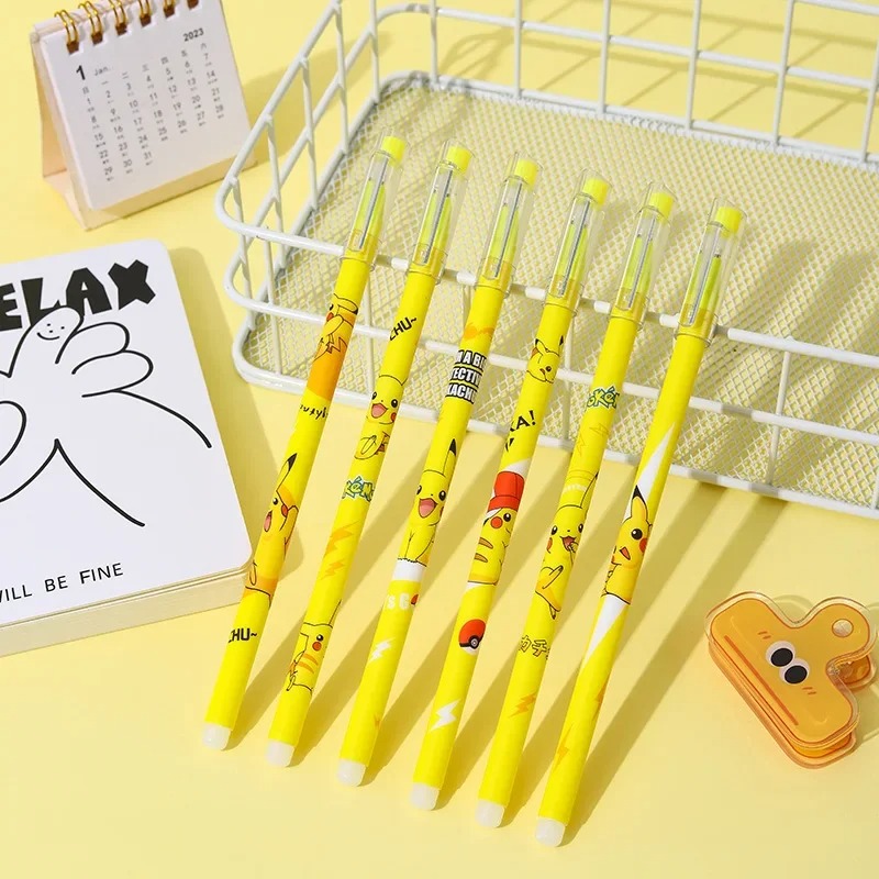 12Pcs Pokemon Pikachu Erasable – Office Supply Office Stationery Items Bewertung und Preis