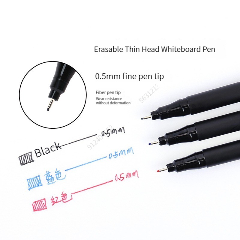 1/3PCS 0.5mm Dry Erase Art Mar – Whiteboard Marker Set Bewertung und Preis