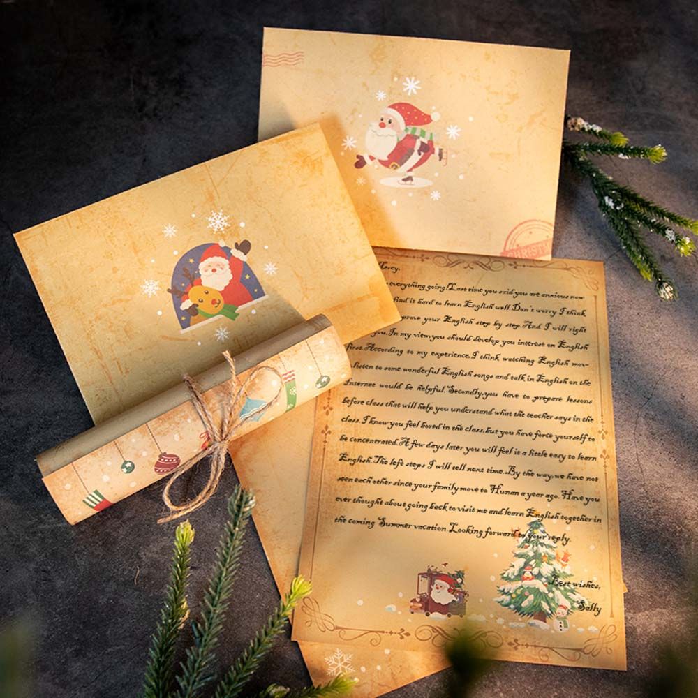 Party Vintage Greeting Card Sa – Letter Envelope Kraft Bewertung und Preis