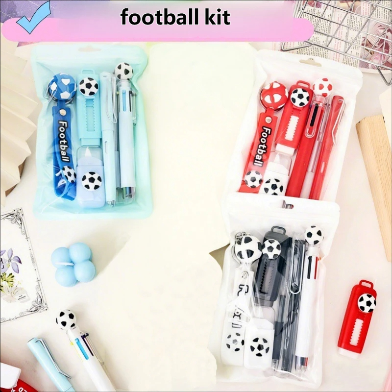 6Pcs Football Theme Stationery – Ideal Stationery & Office Supply Bewertung und Preis