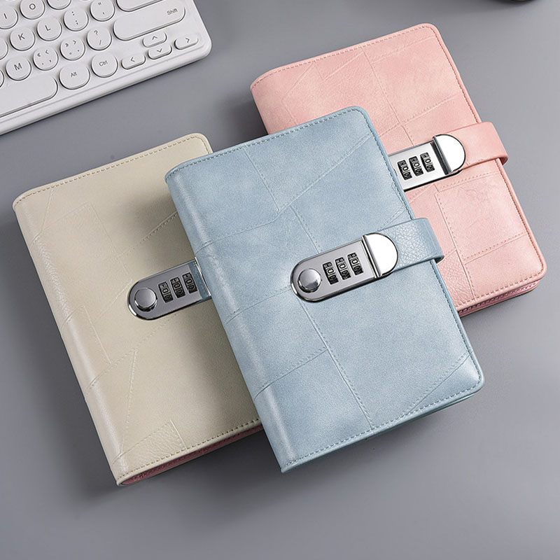 A6 PU Leather Password Lock Bi – Planner Weekly Budget Bewertung und Preis