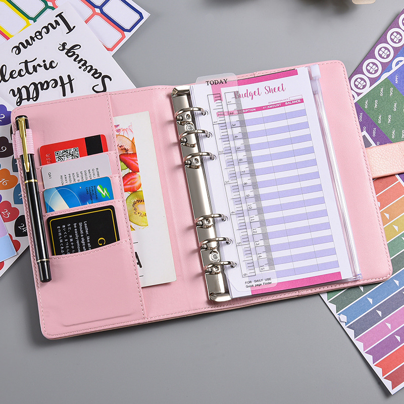 A6 PU Leather Password Lock Bi – Planner Weekly Budget Bewertung und Preis