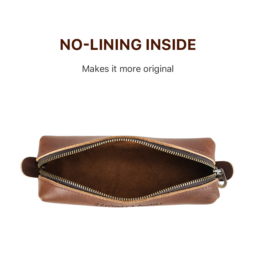 Retro Leather Pencil Case High – Office Stationery Supply Business Bewertung und Preis