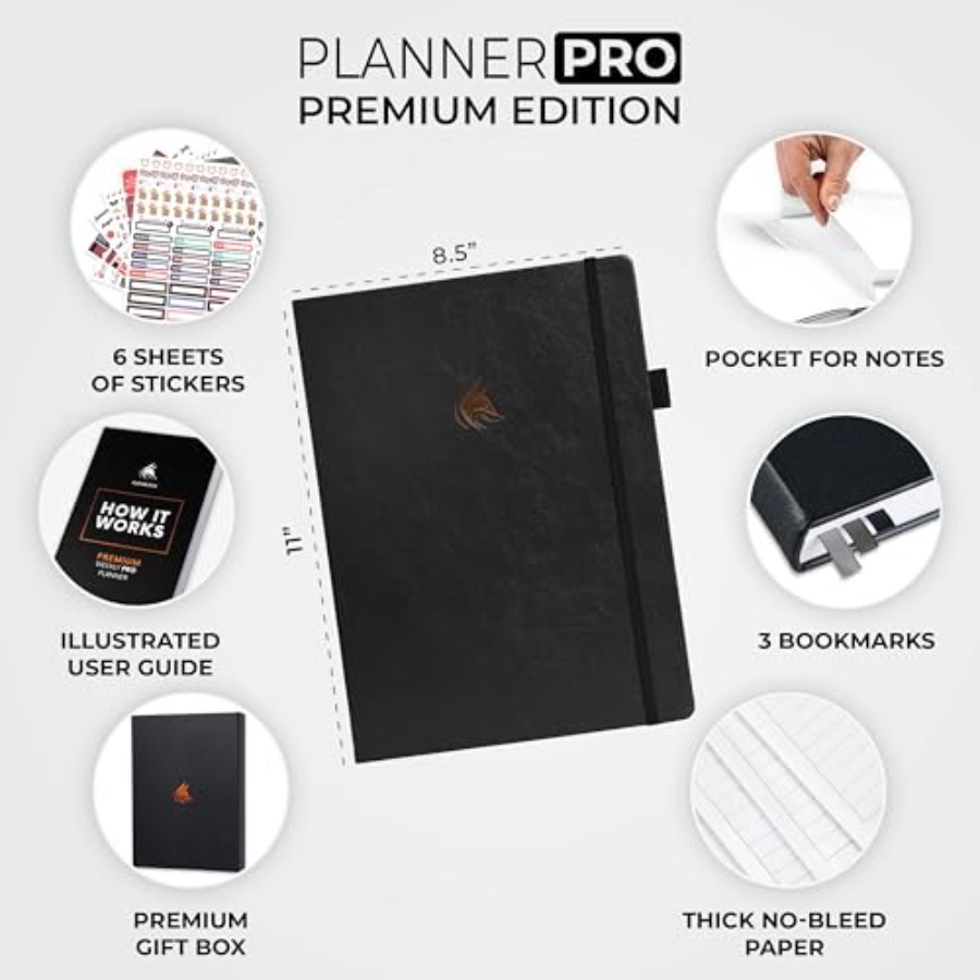 Planner Pro Premium Luxurious  – Planner Weekly Budget Bewertung und Preis