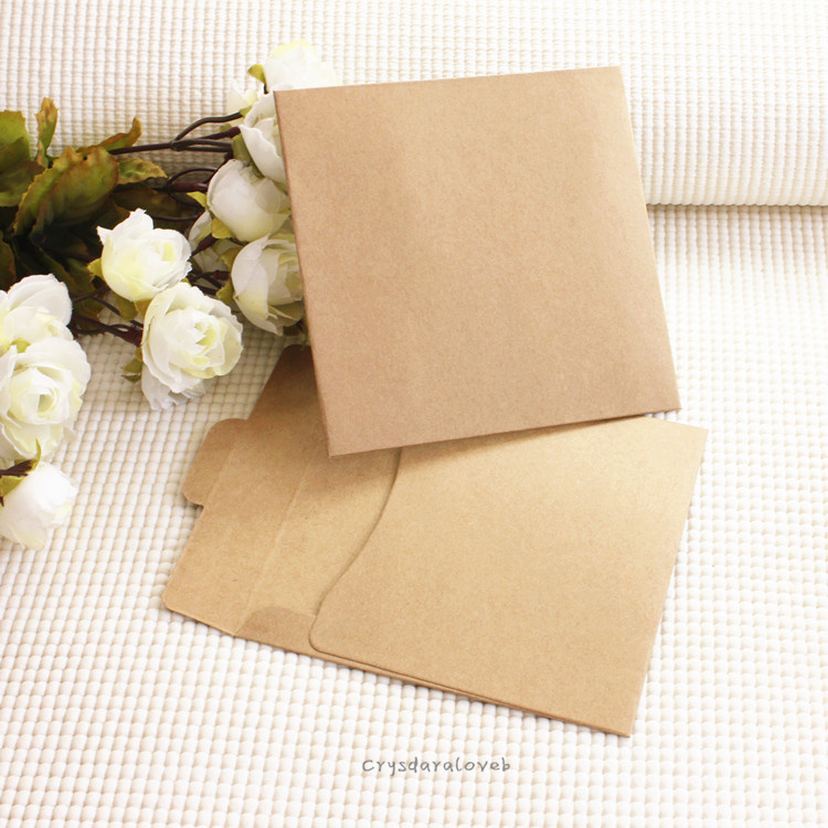 50/100Pcs Brown Vintage Kraft  – Letter Envelope Kraft Bewertung und Preis