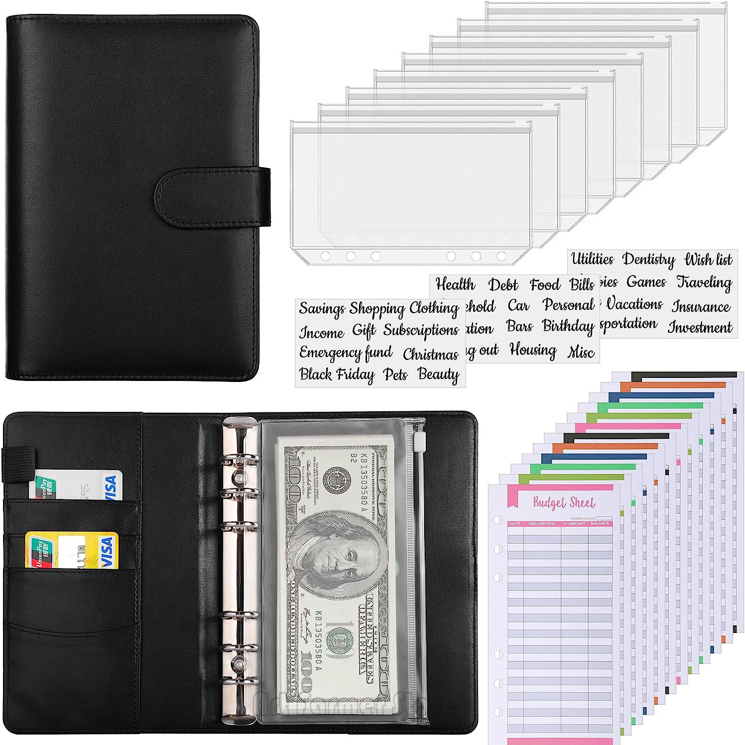 A6 Budget Binder with Cash Env – Planner Weekly Budget Bewertung und Preis