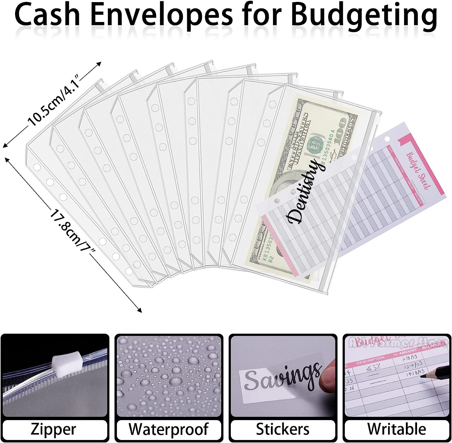 A6 Budget Binder with Cash Env – Planner Weekly Budget Bewertung und Preis