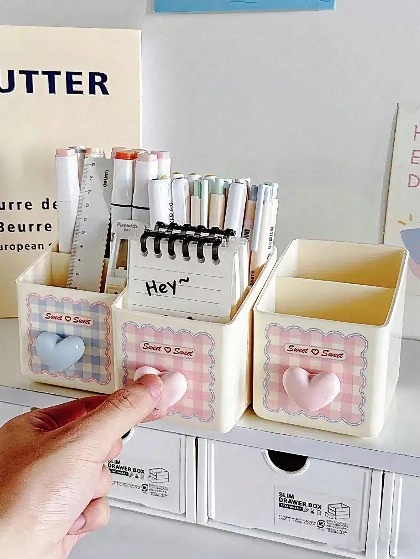 1pc Desktop Stationery Storage – Stationery And Office Supply Stores Bewertung und Preis