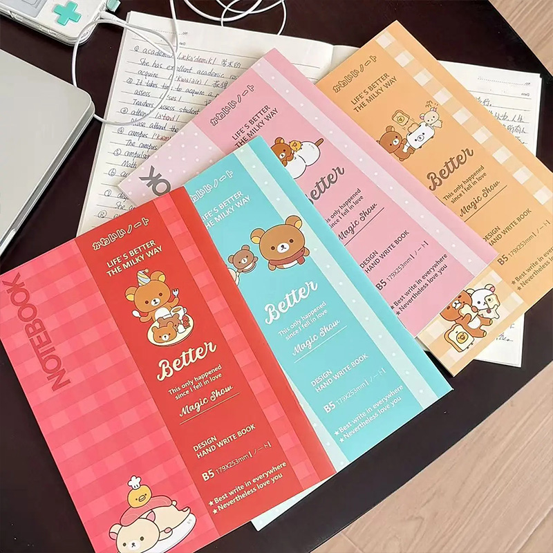 New Retro Cute Rilakkuma B5 Si – Stationery Office Bewertung und Preis