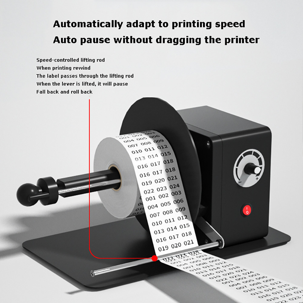 Automatic Label Rewinder Bi-di – Sticker Label Roll Bewertung und Preis
