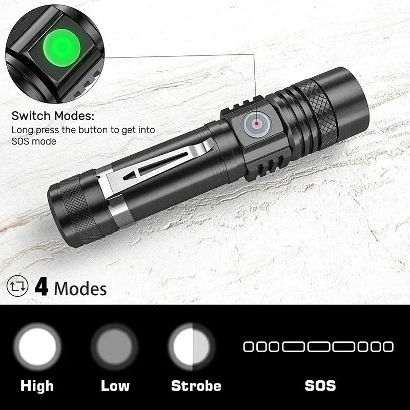 Rechargeable T6 Handheld Flash – Stationery Supply Bewertung und Preis