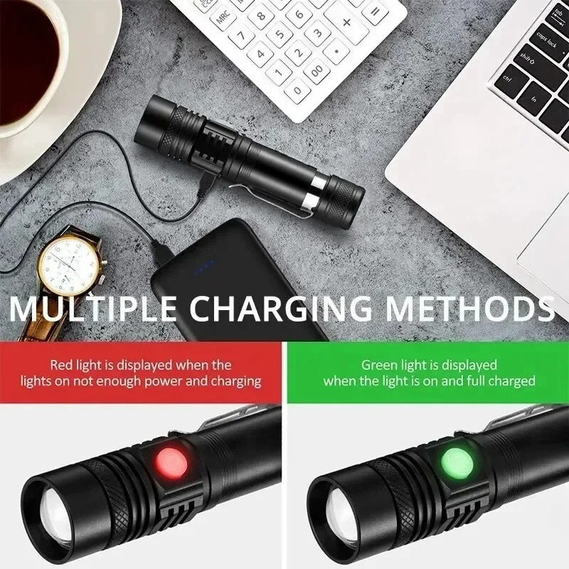 Rechargeable T6 Handheld Flash – Stationery Supply Bewertung und Preis