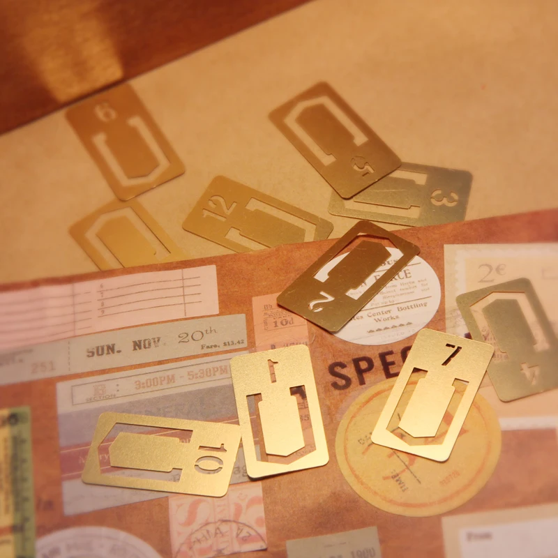 12 Pcs/lot Vintage Copper Book – Stationery And Office Supply Stores Bewertung und Preis