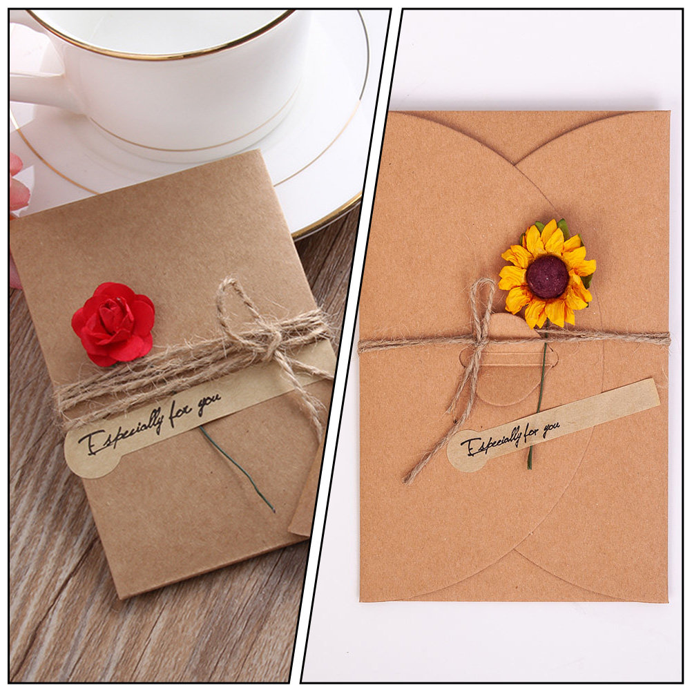 12Pcs Vintage Greeting Card Se – Letter Envelope Kraft Bewertung und Preis