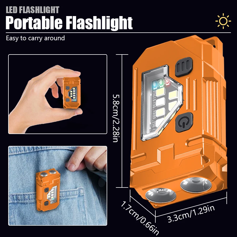 Mini Keychain EDC Flashlight R – Stationery Supply Bewertung und Preis