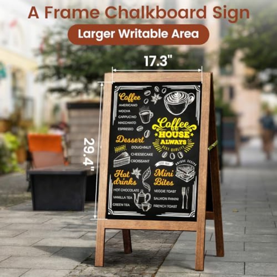 A Frame Chalkboard Sign, 40