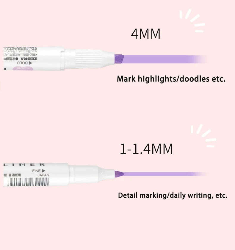 Japan ZEBRA Highlighters Pen s – Highlighter Set Pastel Bewertung und Preis