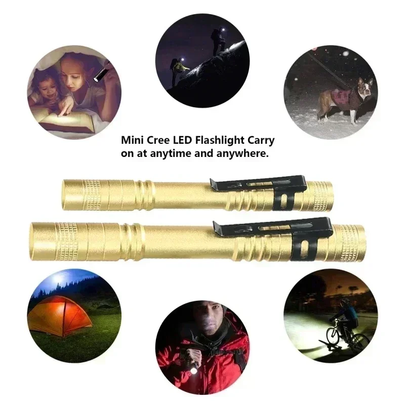 Portable Mini LED Pen Flashlig – Stationery Supply Bewertung und Preis