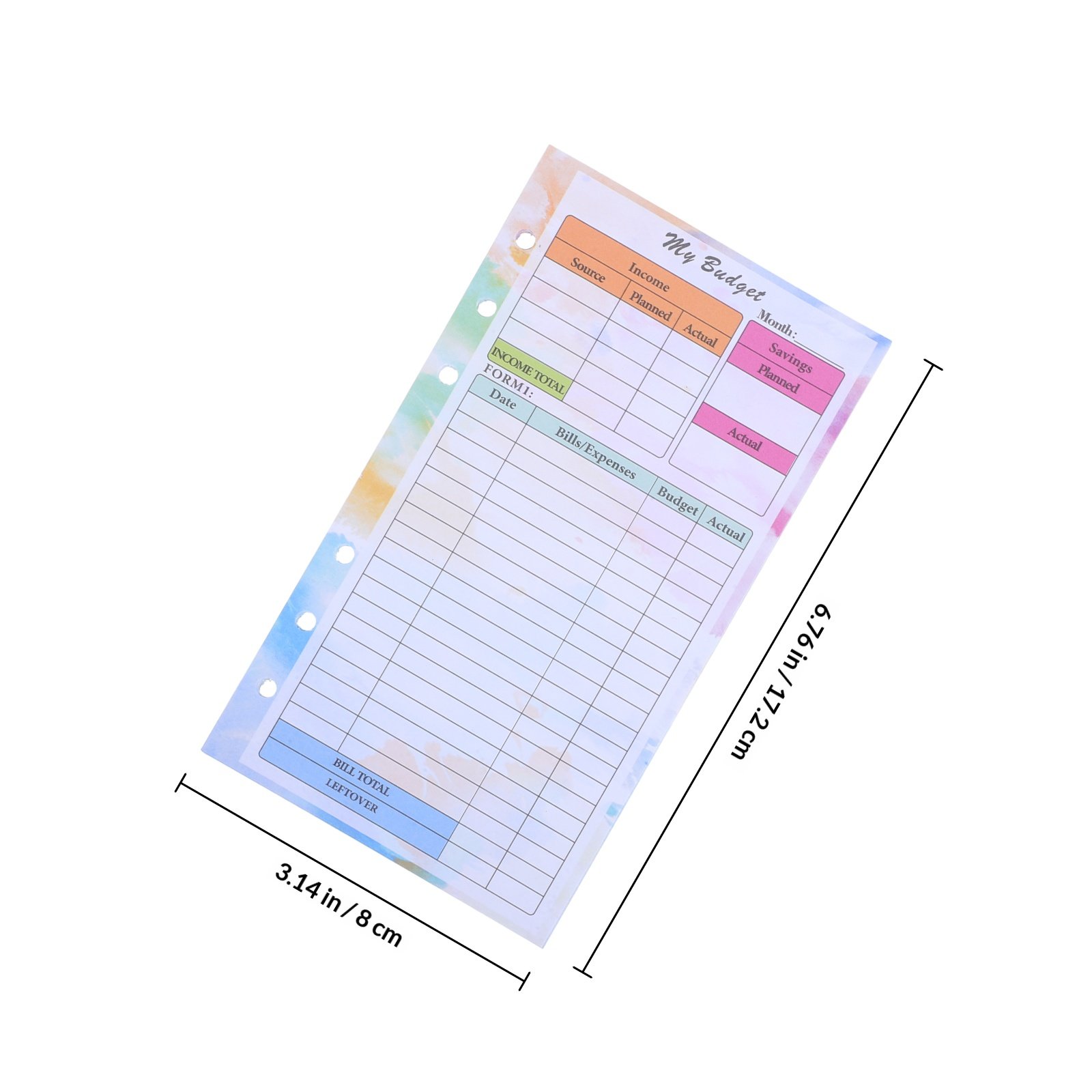 14 Sheets A6 Budget Planner Re – Planner Weekly Budget Bewertung und Preis