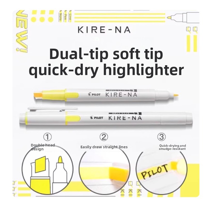 PILOT KIRE-NA Highlighter Pen  – Highlighter Set Pastel Bewertung und Preis