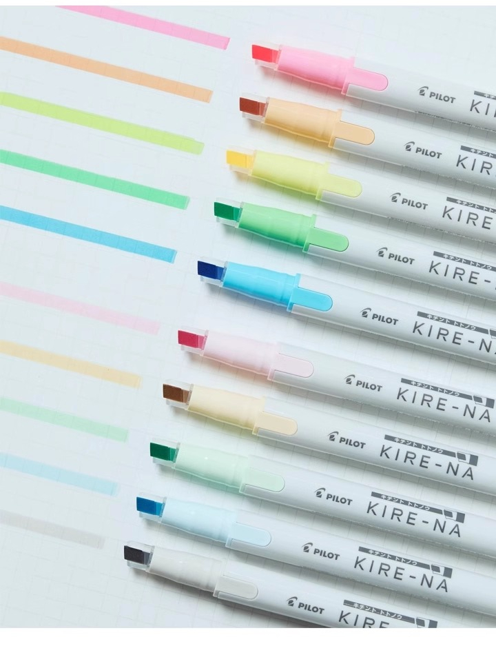 PILOT KIRE-NA Highlighter Pen  – Highlighter Set Pastel Bewertung und Preis