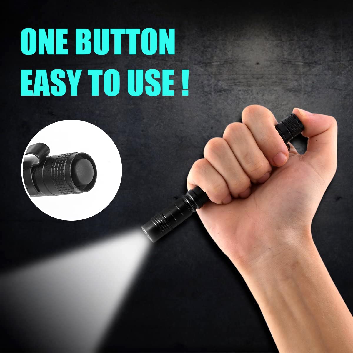 Portable Mini LED Pen Flashlig – Stationery Supply Bewertung und Preis